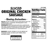 slide 3 of 5, FRESH FROM MEIJER Meijer Sliced Original Chicken Sausage, 12 oz, 12 oz