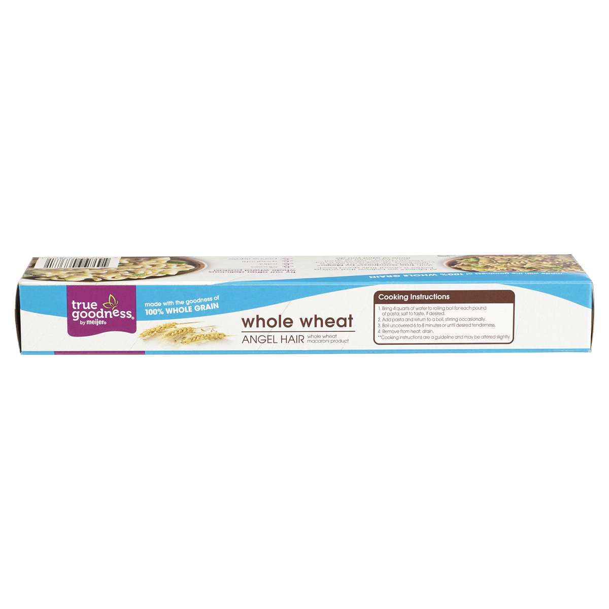 slide 2 of 4, True Goodness Whole Wheat Angel Hair Pasta, 13.25 oz