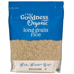 True Goodness Organic Long Grain White Rice, 32 Oz