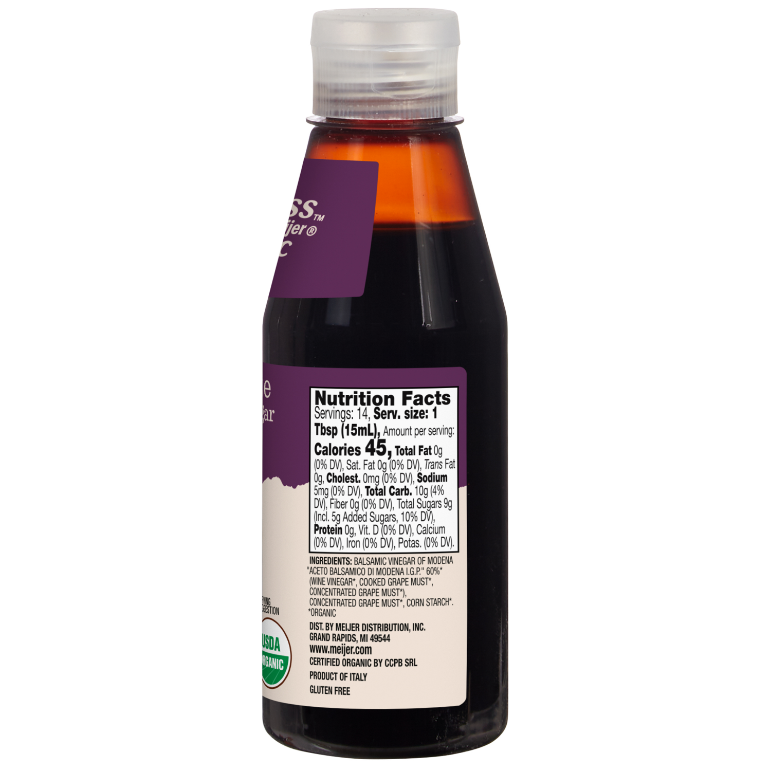 slide 3 of 3, True Goodness Organic Balsamic Glaze - 7.3 oz, 7.3 oz