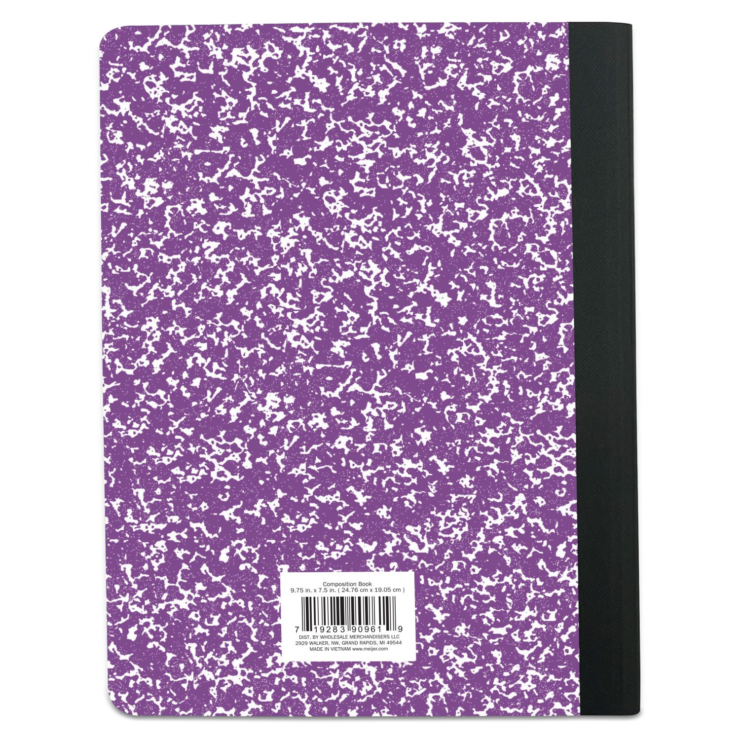 slide 2 of 8, Meijer Marble Colored Composition Book, 100 sheets, 1 ct