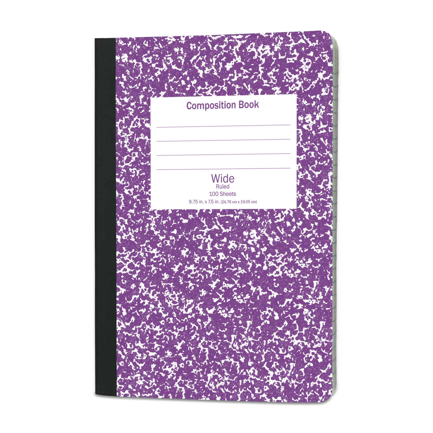 slide 7 of 8, Meijer Marble Colored Composition Book, 100 sheets, 1 ct