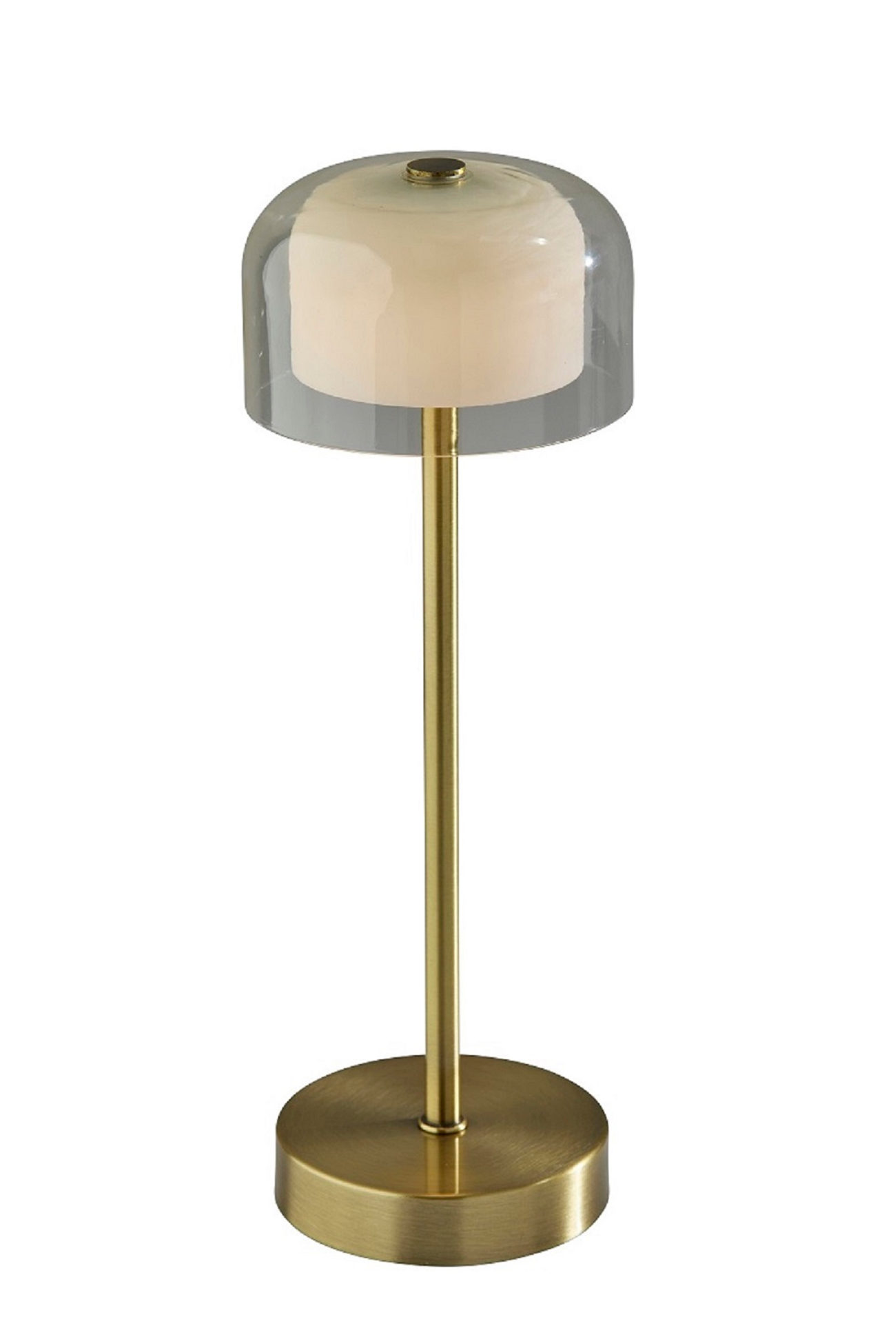 slide 1 of 2, ROOM & RETREAT RR Rechargeable Led Lamp Brass, 1 ct