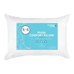 R+R Plush Comfort Pillow, Standard Size