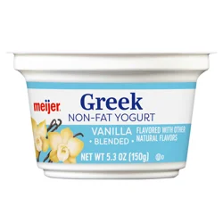 Meijer Vanilla Greek Yogurt