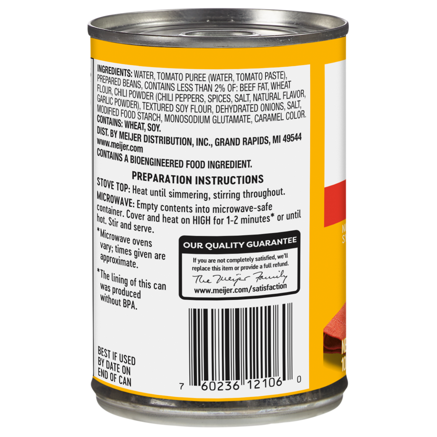 slide 2 of 3, Meijer Hot Dog Chili Sauce, 10.5 oz