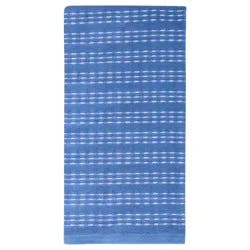 Room & Retreat Dash Trio Blue Woven Dual Kitchen Towel, 16 In X 26 In