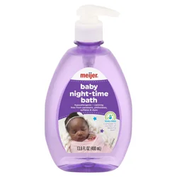 Meijer Baby Nighttime Bath