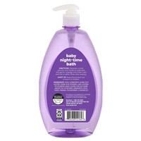 slide 3 of 5, Meijer Baby Nighttime Bath, 27.1 oz