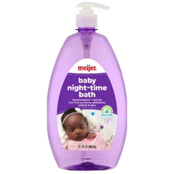 Meijer Baby Nighttime Bath