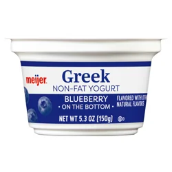Meijer Blueberry Greek Nonfat Yogurt