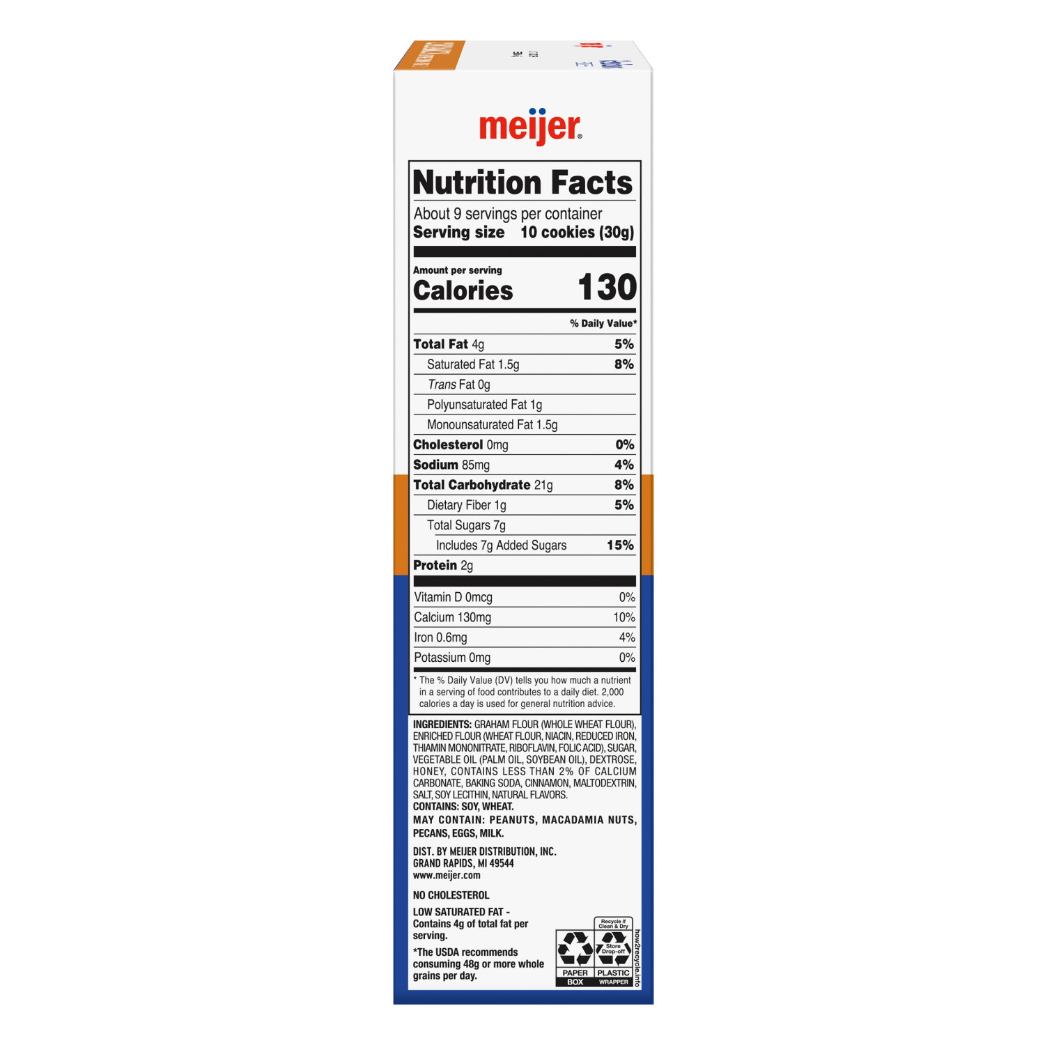 slide 3 of 5, Meijer Cinnamon Grahams Sticks, 9 oz, 9 oz