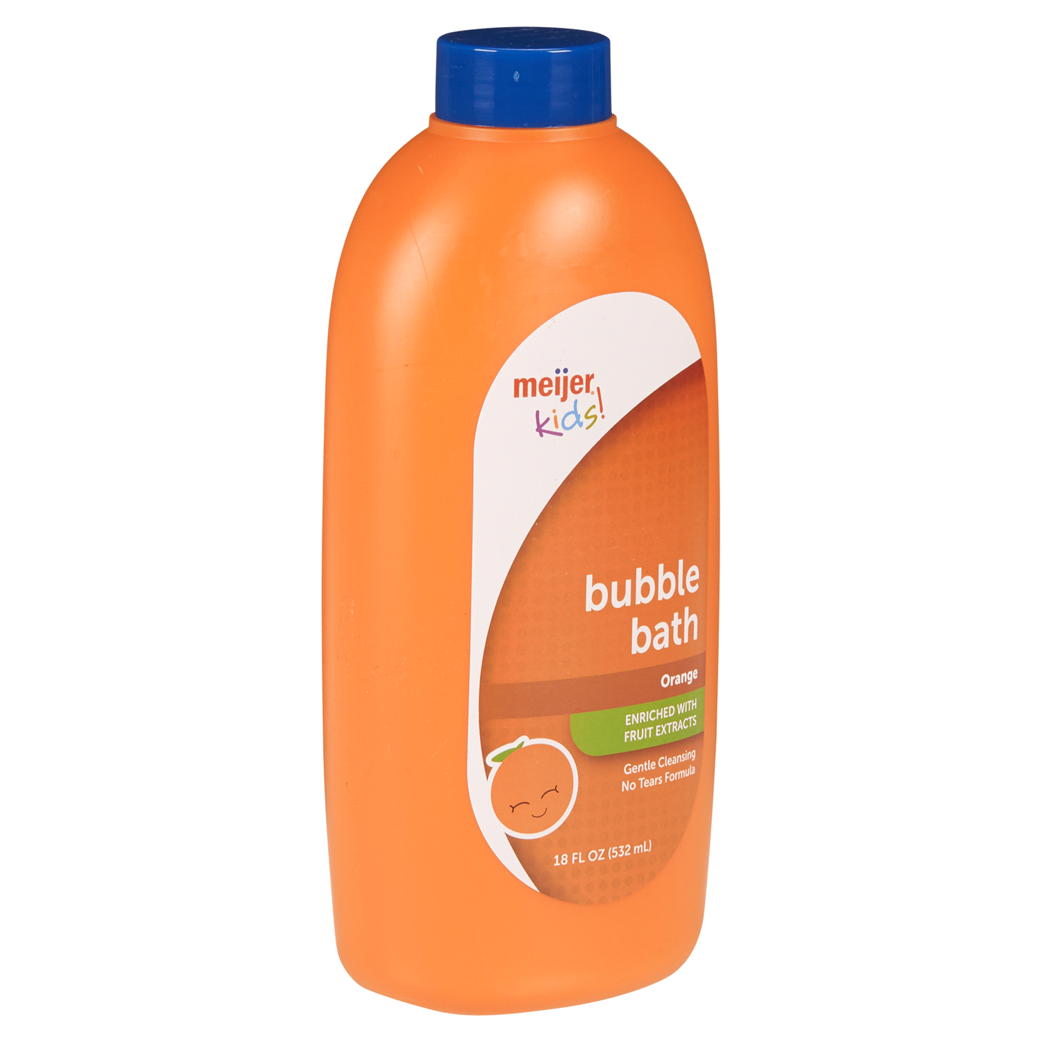 slide 4 of 5, Meijer Kids Bubble Bath Orange, 18 oz