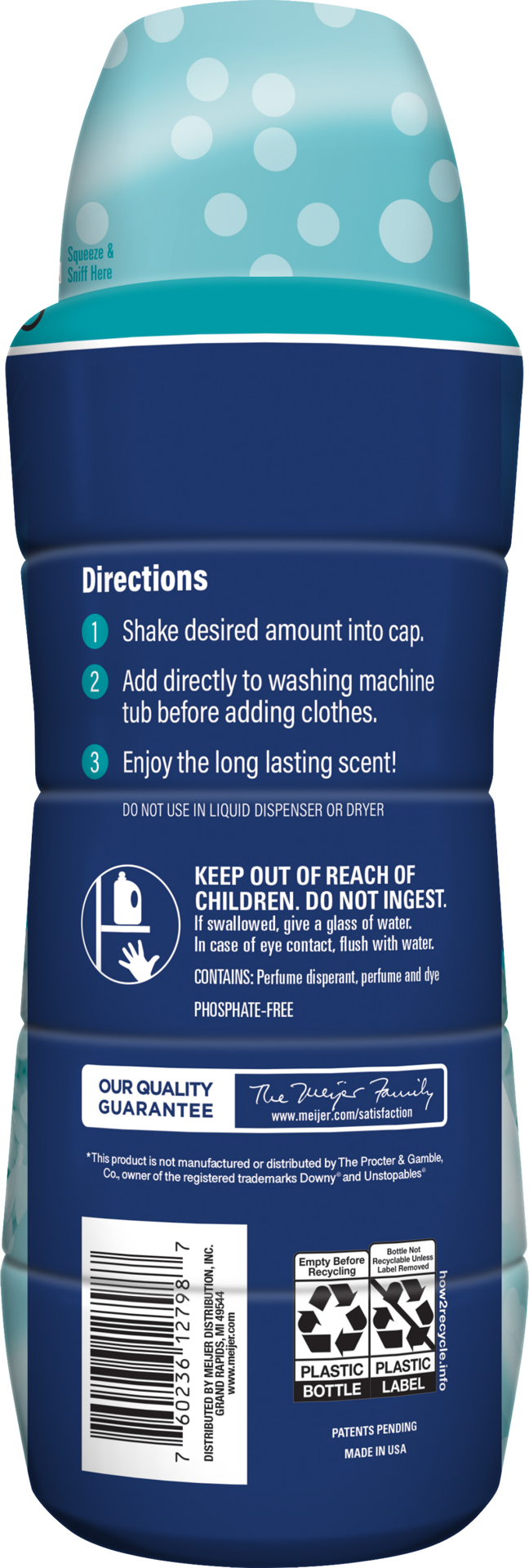 slide 2 of 2, Meijer Clean Scent Booster, 20.1 oz