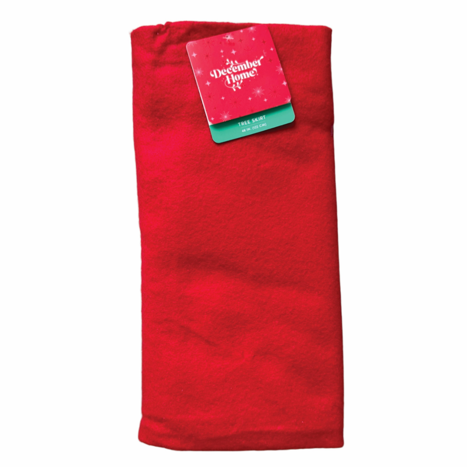 slide 3 of 5, December Home Tree Skirt With Candy Stripe, Assorted Styles- 48 in, 48 in