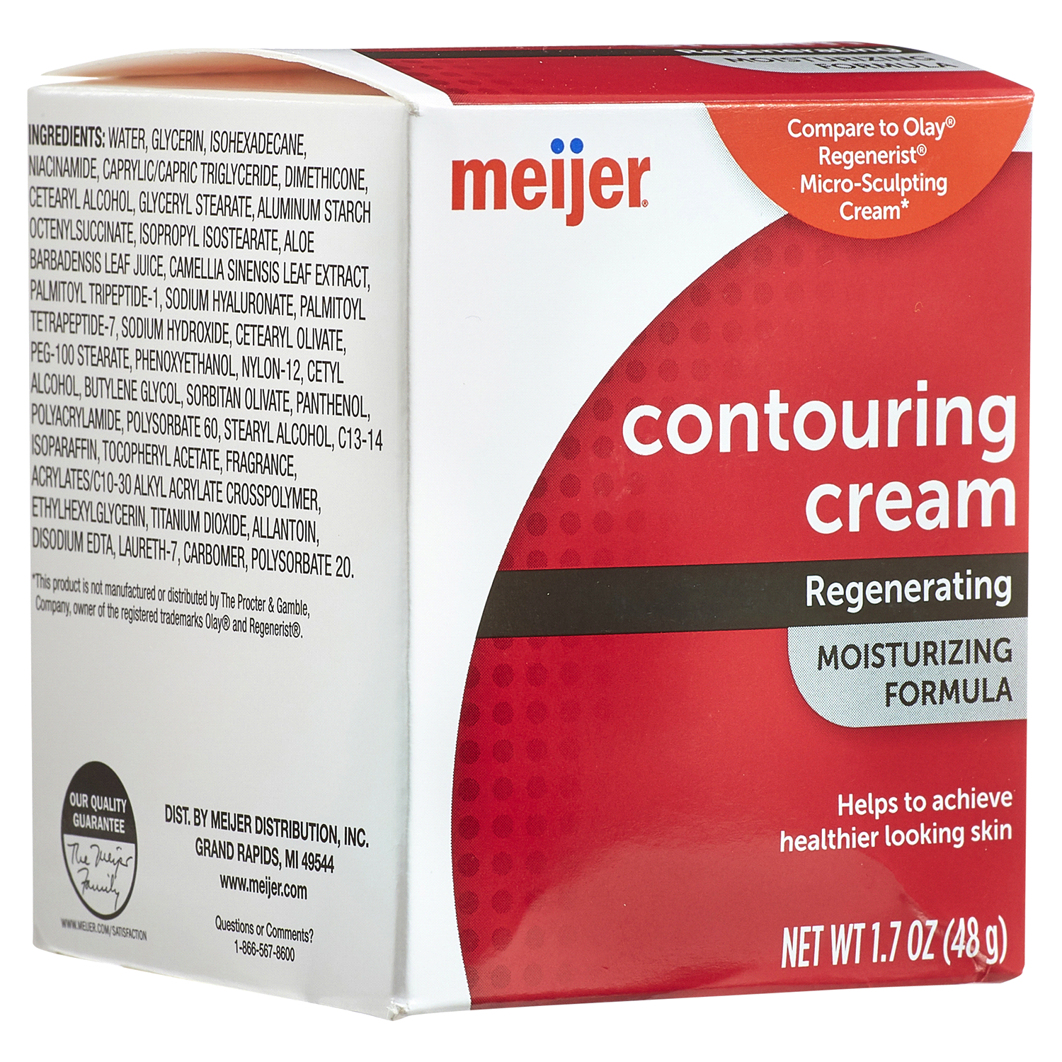 slide 4 of 5, Meijer Regenerating Contouring Cream, 1.7 oz