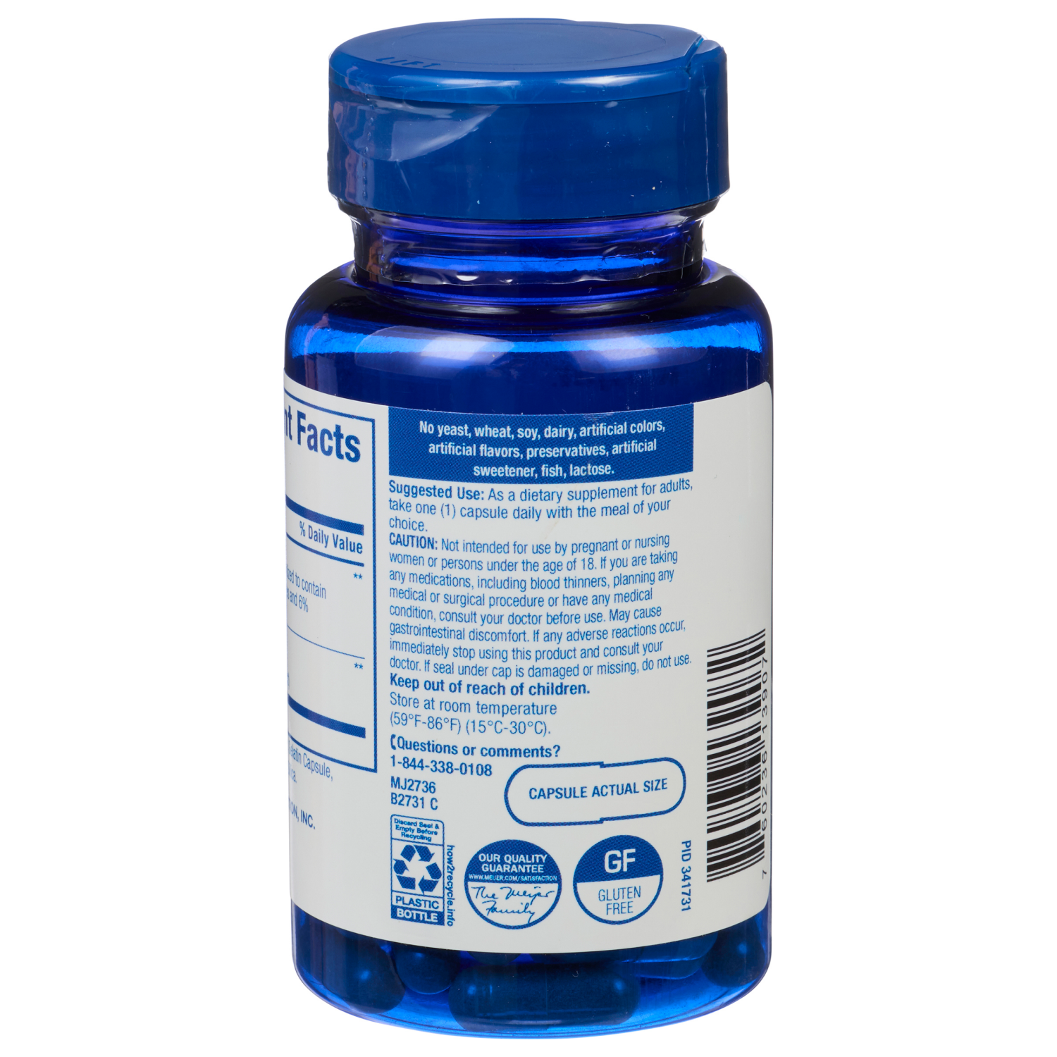 slide 2 of 3, MEIJER WELLNESS Meijer Herbal Ginko Biloba, 100 ct; 120 mg