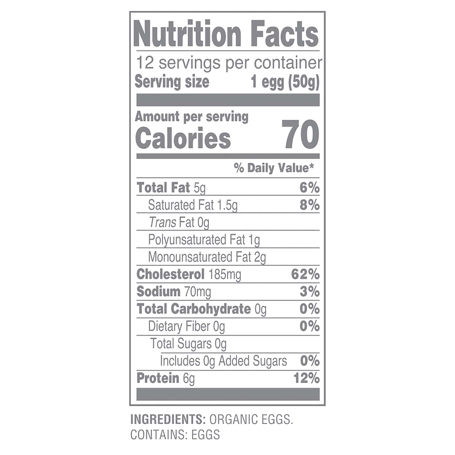 slide 3 of 5, True Goodness Organic Pasture Raised Eggs Dozen, 12 ct