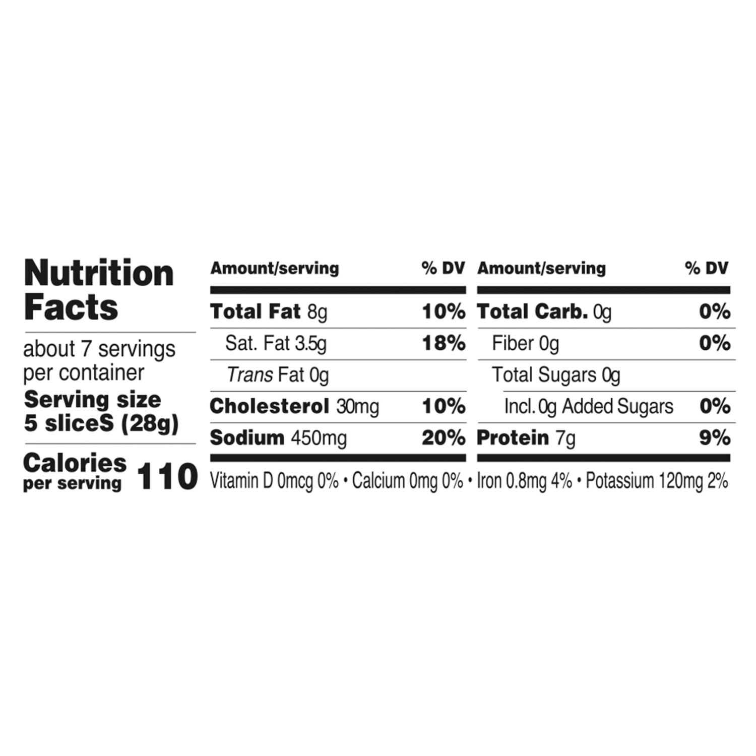 slide 3 of 6, Meijer Uncured Pepperoni Lunch Meat, 7 oz, 7 oz