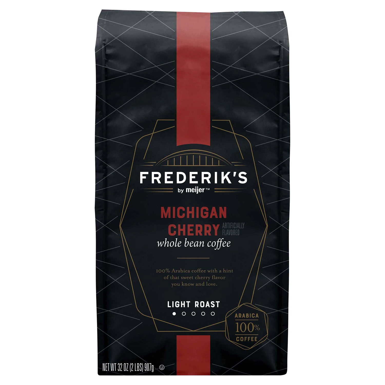 slide 1 of 3, FREDERIKS BY MEIJER Frederik’s by Meijer Michigan Cherry Whole Bean Coffee- 32 oz, 32 oz