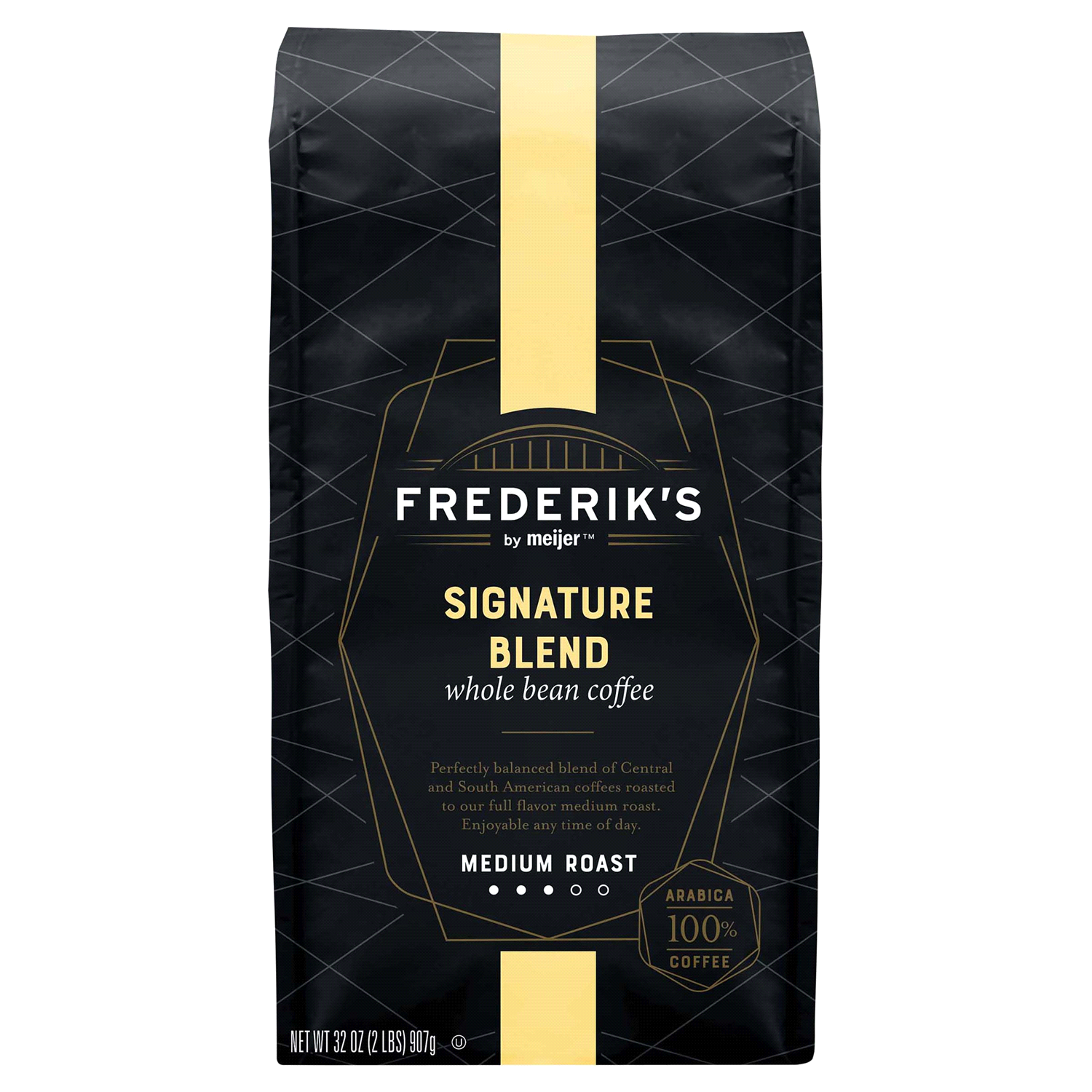 slide 1 of 3, FREDERIKS BY MEIJER Frederik’s by Meijer Signature Blend Whole Bean Coffee - 32 oz, 32 oz