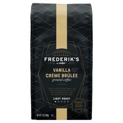 Frederik’s by Meijer Vanilla Crème Brulée Ground Coffee, 12 oz