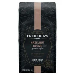 Frederik’s by Meijer Hazelnut Crème Ground Coffee - 12 oz