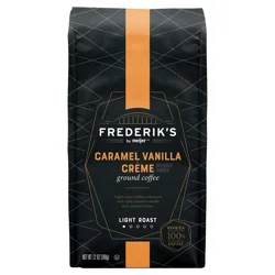 Frederik’s by Meijer Caramel Vanilla Cream Ground Coffee - 12 oz