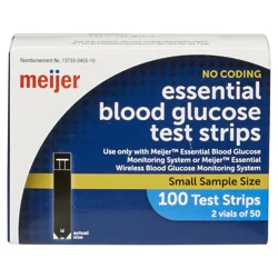 Meijer Essential Glucose Test Strips