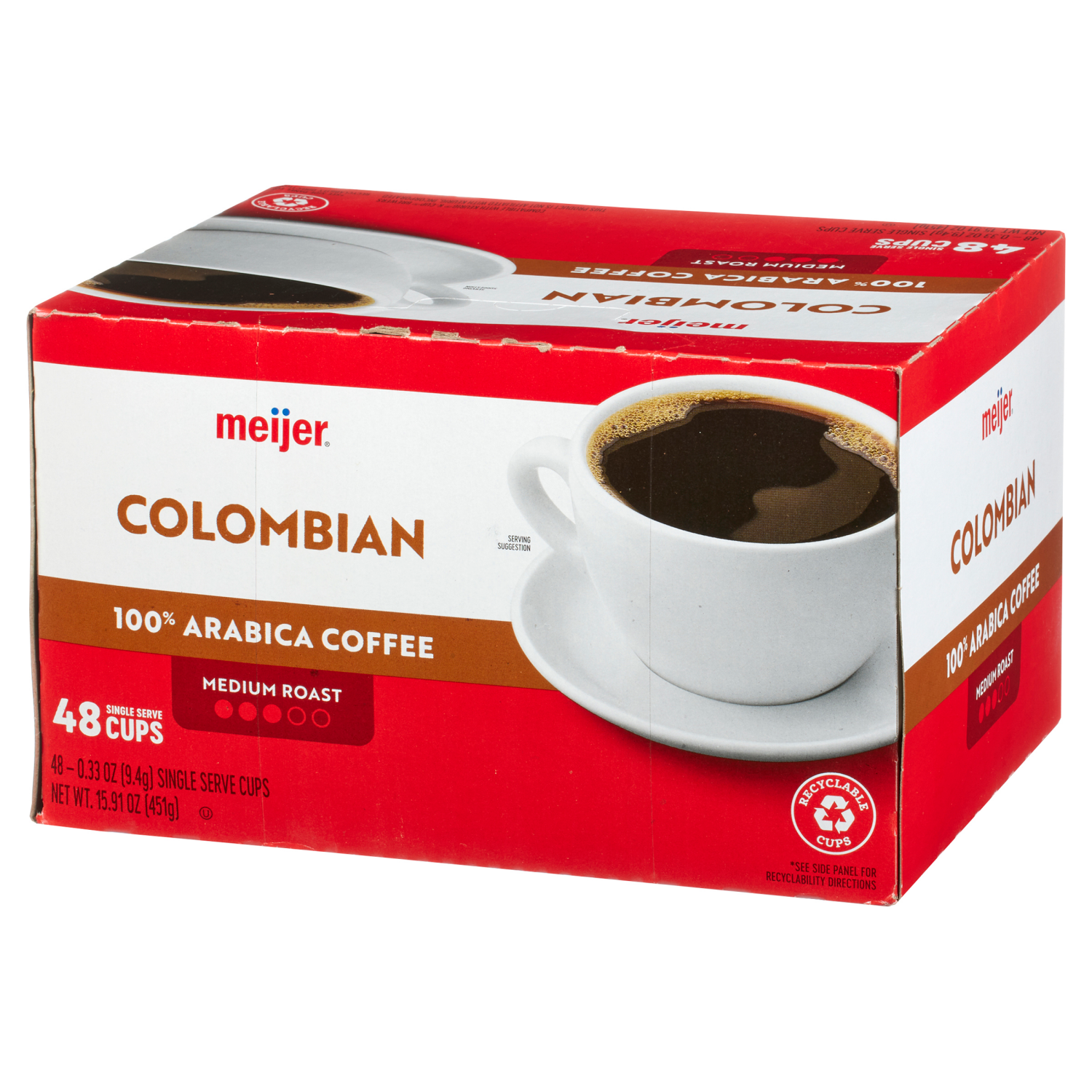 slide 2 of 5, Meijer Colombian Coffee Pod - 48 ct, 48 ct