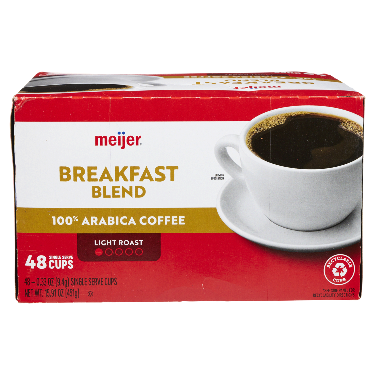 slide 5 of 5, Meijer Breakfast Blend Coffee Pods - 48 ct, 48 ct