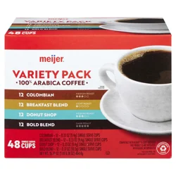Meijer Variety Pack Coffee Pods, 48 Ct