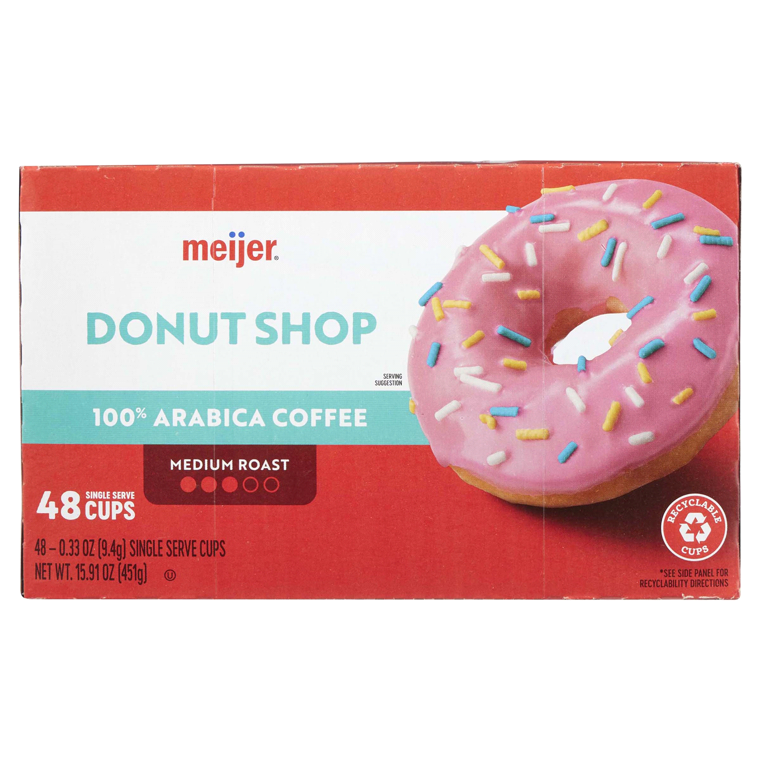 slide 5 of 5, Meijer Pods Donut Shop, 48 ct