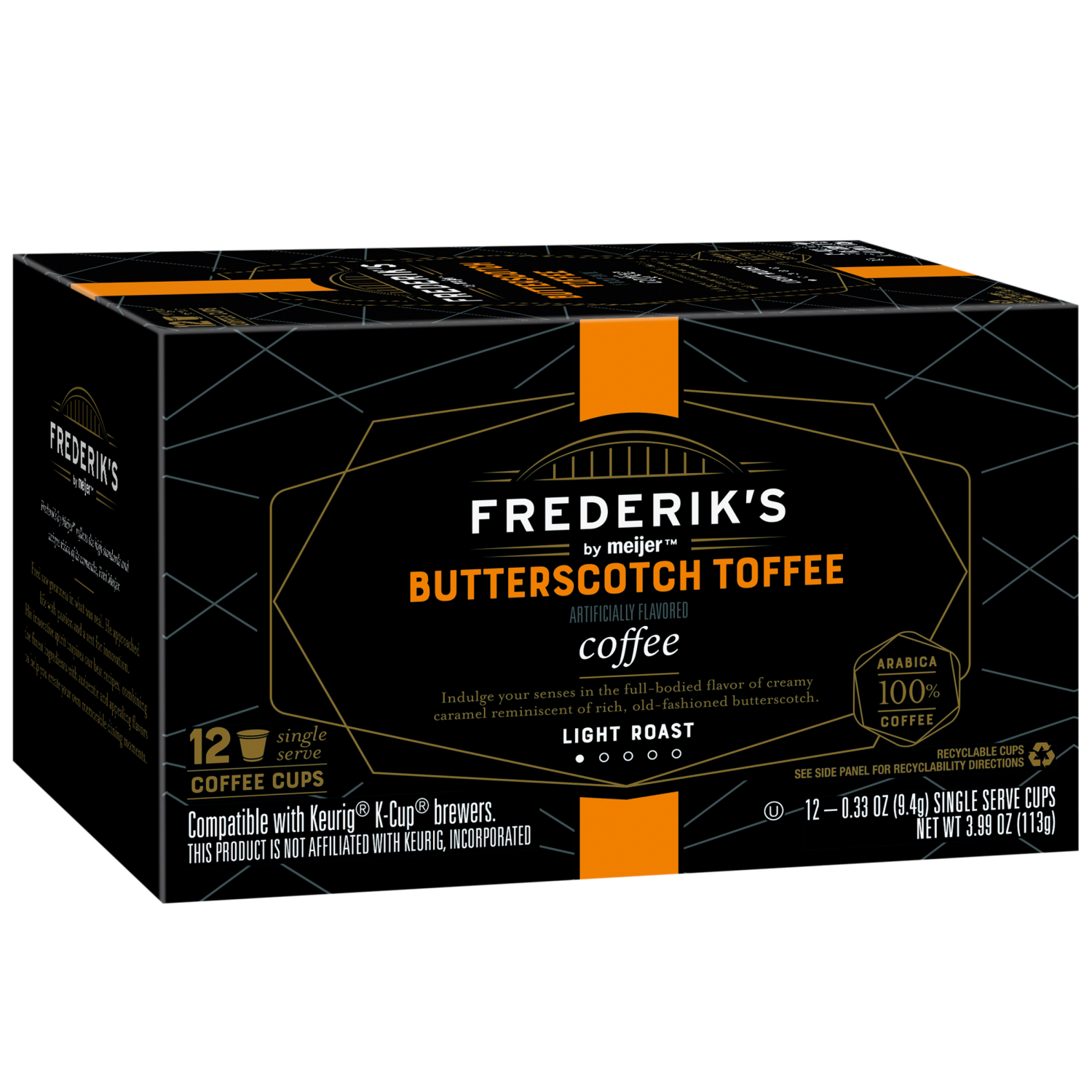 slide 4 of 5, Frederiks Pods Butterscotch Toffee - 12 ct, 12 ct