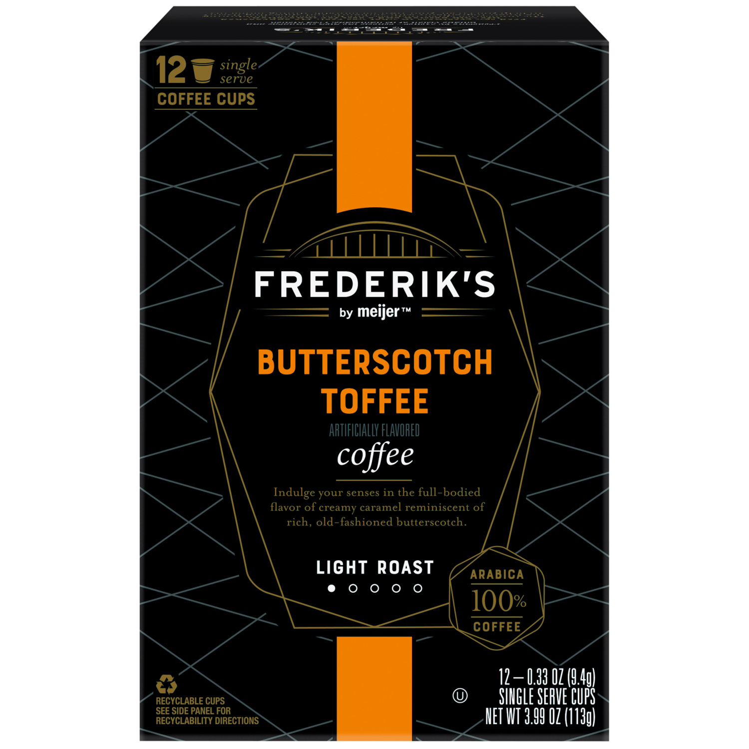 slide 5 of 5, Frederiks Pods Butterscotch Toffee - 12 ct, 12 ct