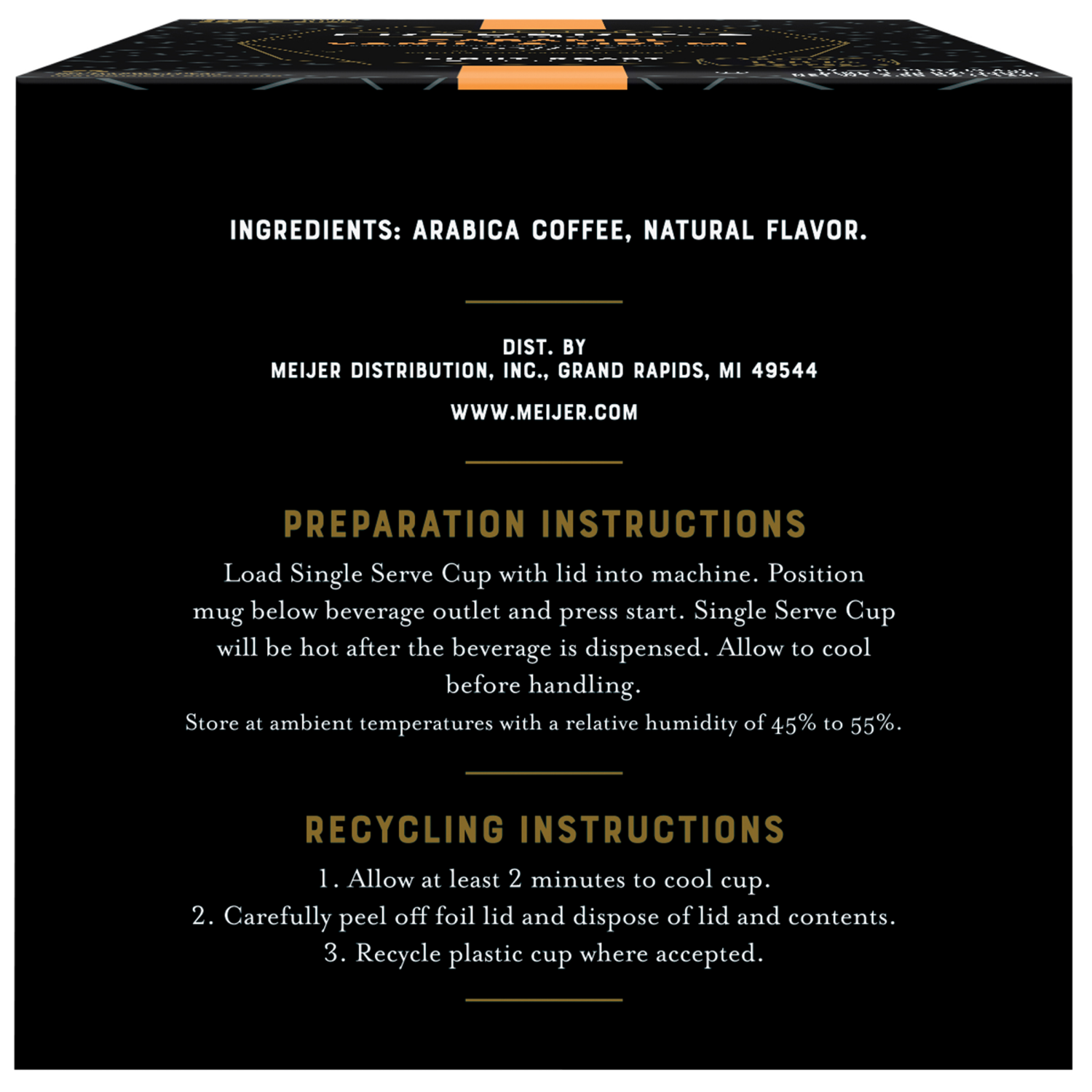 slide 3 of 5, FREDERIKS BY MEIJER Frederik’S Caramel Vanilla Cream Coffee Pods - 12 ct, 12 ct