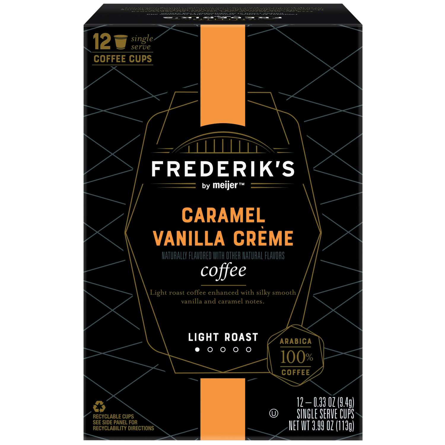 slide 5 of 5, FREDERIKS BY MEIJER Frederik’S Caramel Vanilla Cream Coffee Pods - 12 ct, 12 ct