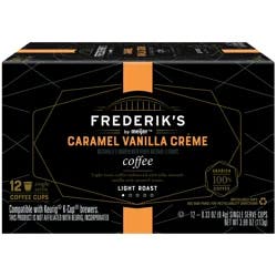 FREDERIKS BY MEIJER Frederik’S Caramel Vanilla Cream Coffee Pods - 12 ct