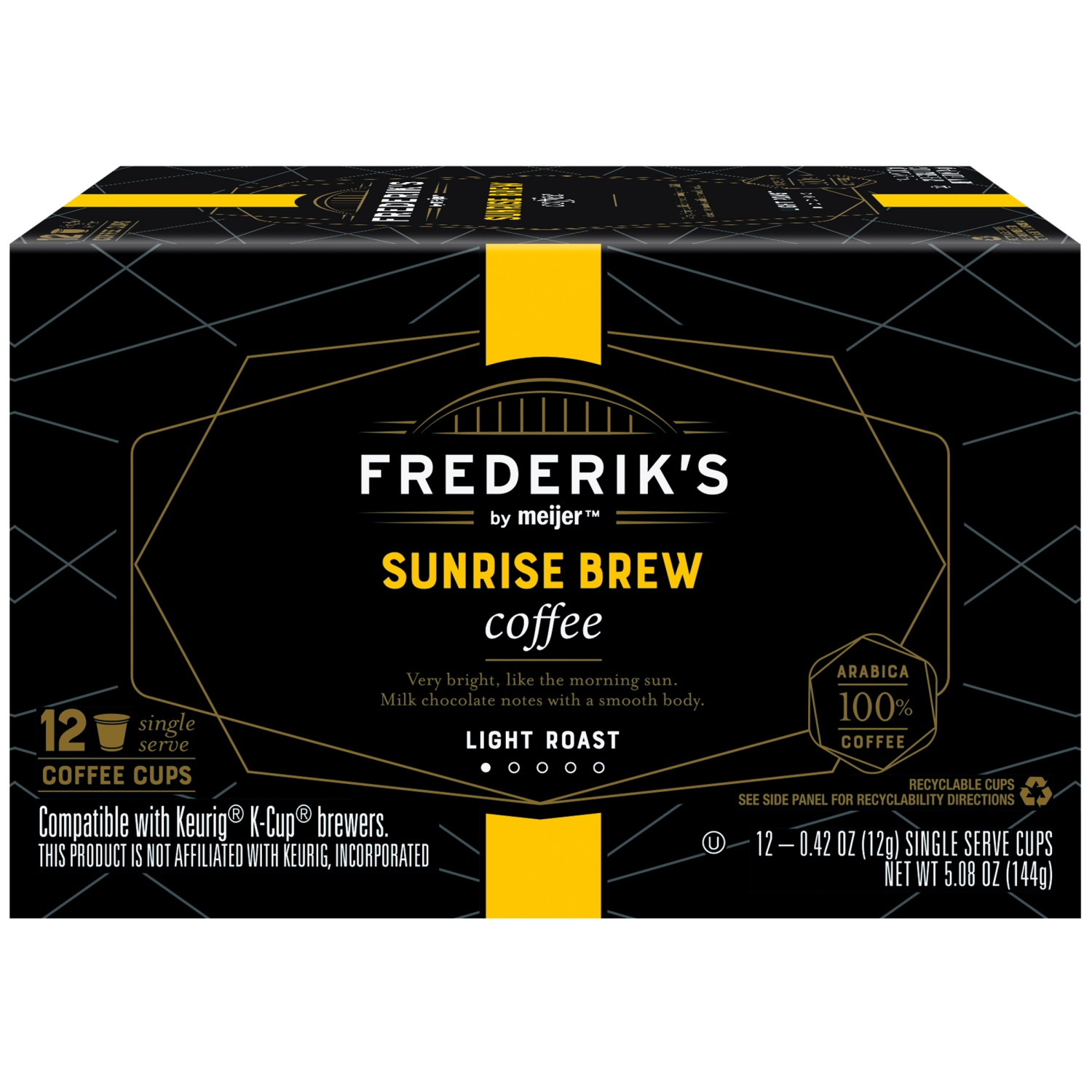 slide 1 of 5, Frederiks Pods Sunrise Brew - 12 ct, 12 ct
