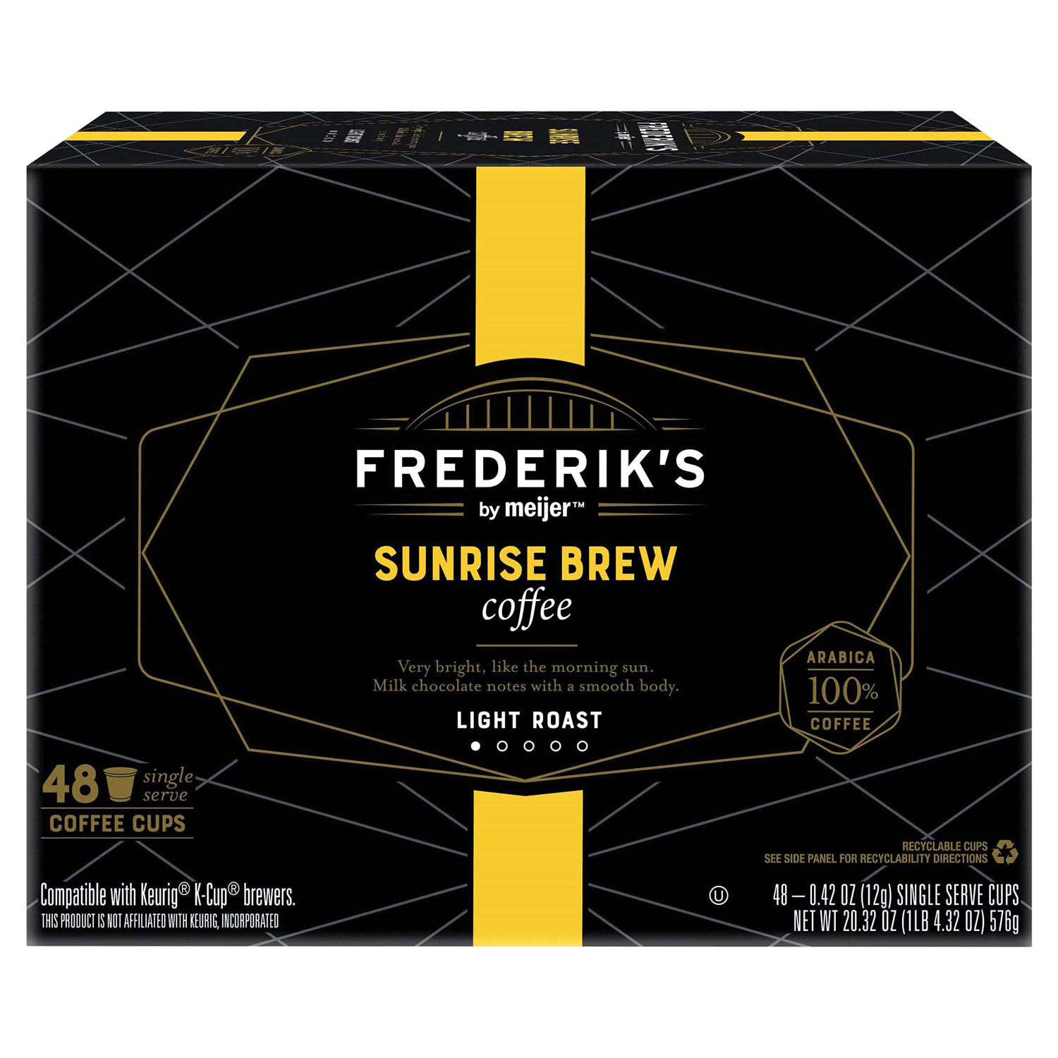 slide 1 of 5, Frederiks Pods Sunrise Brew - 48 ct, 48 ct