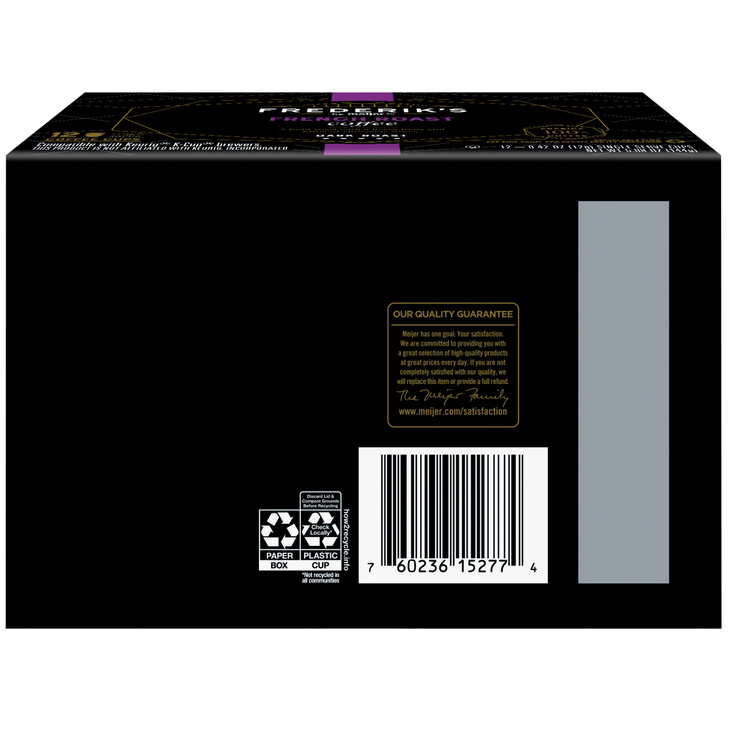 slide 3 of 8, FREDERIKS BY MEIJER Frederik’s by Meijer French Roast Coffee Pods - 12 ct, 12 ct