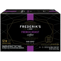FREDERIKS BY MEIJER Frederik’s by Meijer French Roast Coffee Pods - 12 ct