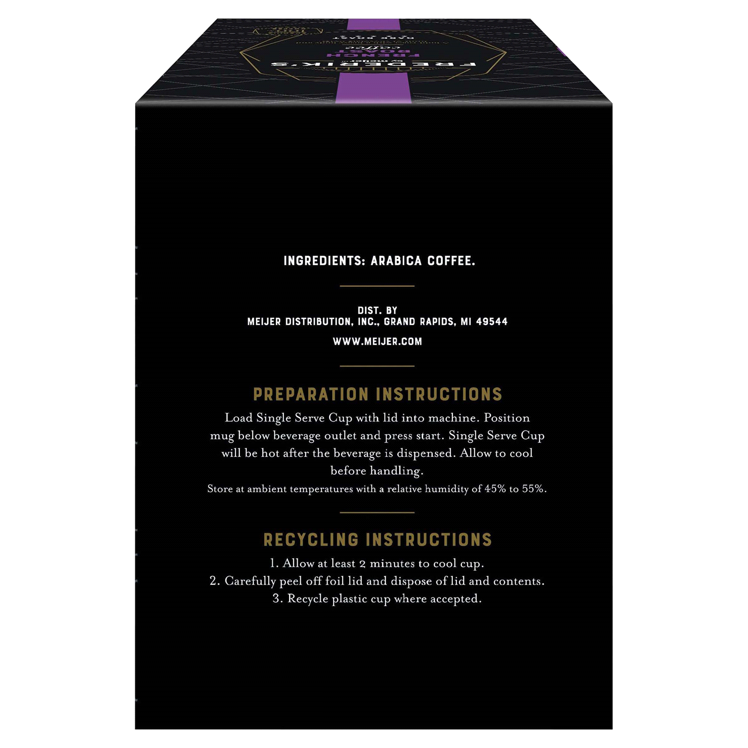 slide 3 of 5, Frederiks Pods French Roast - 48 ct, 48 ct