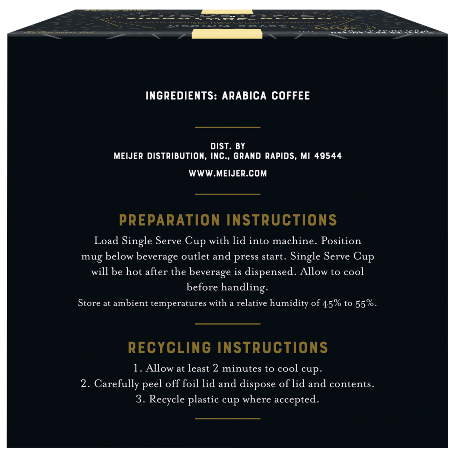 slide 3 of 5, Frederik's By Meijer Frederik's by Meijer Signature Blend Coffee Pods, 12 ct, 12 ct