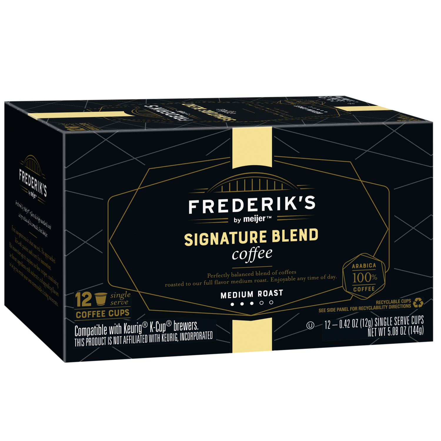 slide 4 of 5, Frederik's By Meijer Frederik's by Meijer Signature Blend Coffee Pods, 12 ct, 12 ct