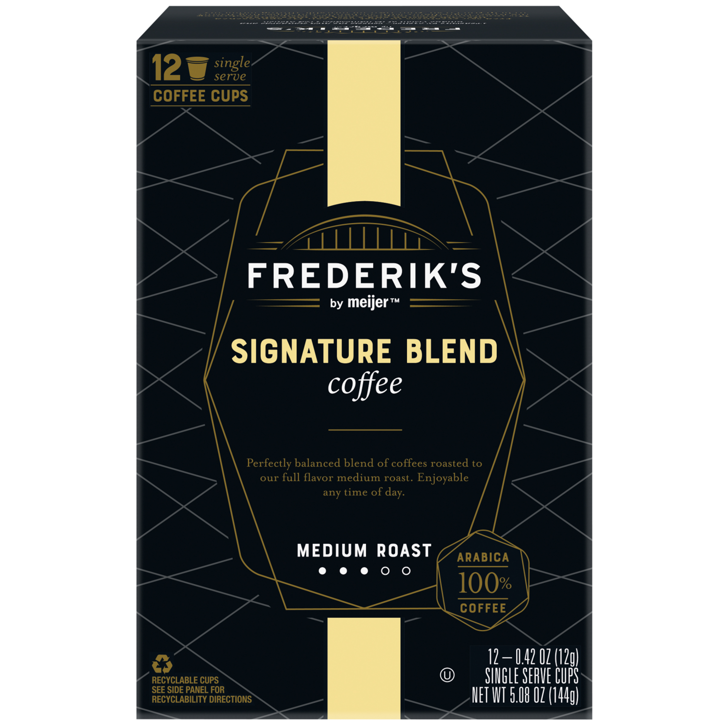 slide 5 of 5, Frederik's By Meijer Frederik's by Meijer Signature Blend Coffee Pods, 12 ct, 12 ct