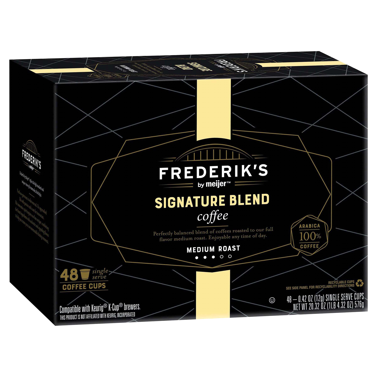 slide 4 of 5, Frederik's by Meijer Signature Blend Coffee Pods - 48 ct, 48 ct