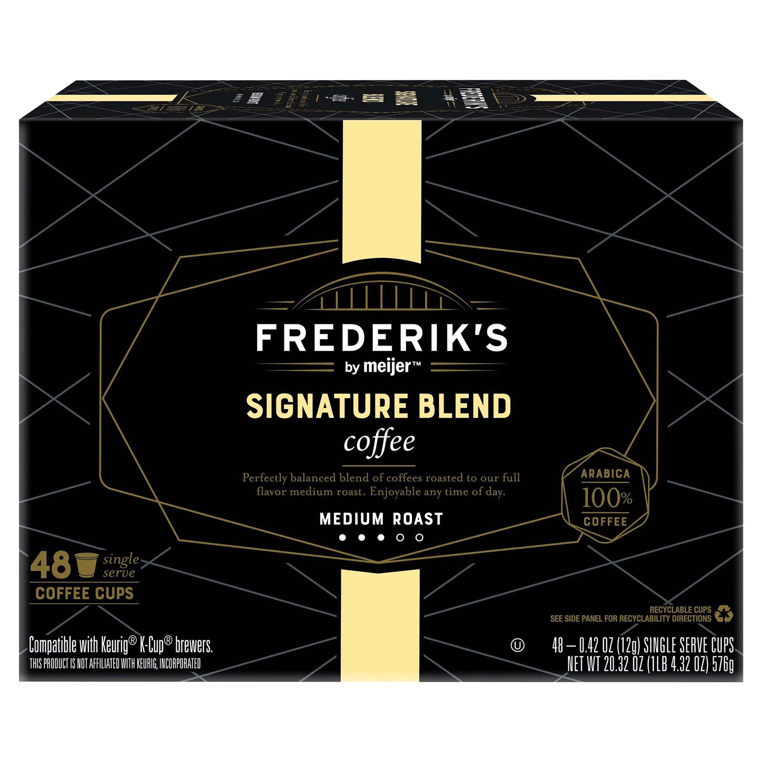 slide 1 of 5, Frederik's by Meijer Signature Blend Coffee Pods - 48 ct, 48 ct