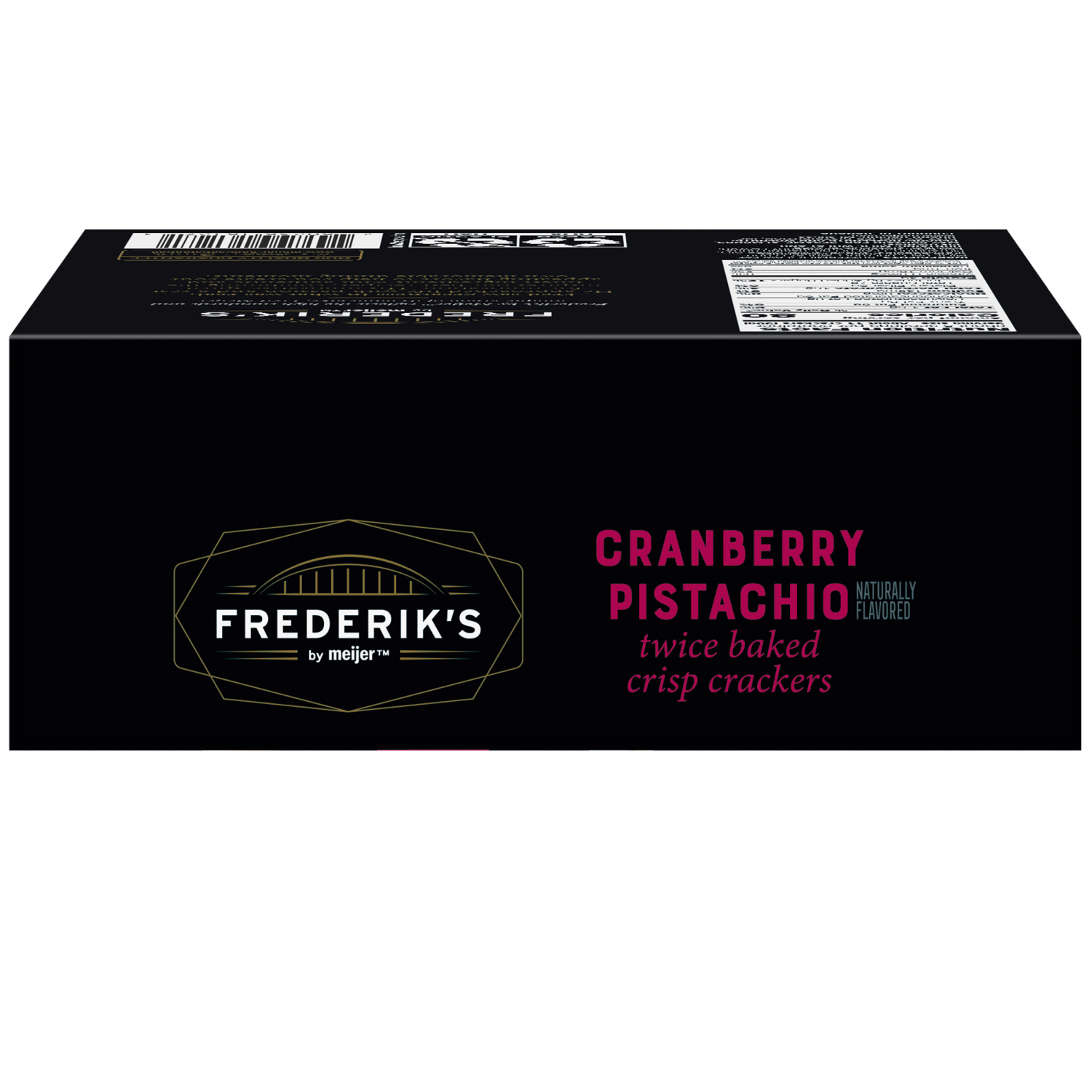 slide 8 of 8, Meijer Twice Baked Crisps, Cranberry Pistachio, 5.3 oz