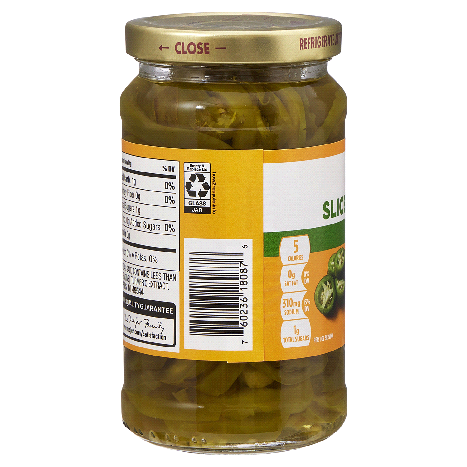 slide 3 of 4, Meijer No Heat Sliced Jalapenos, 4 oz